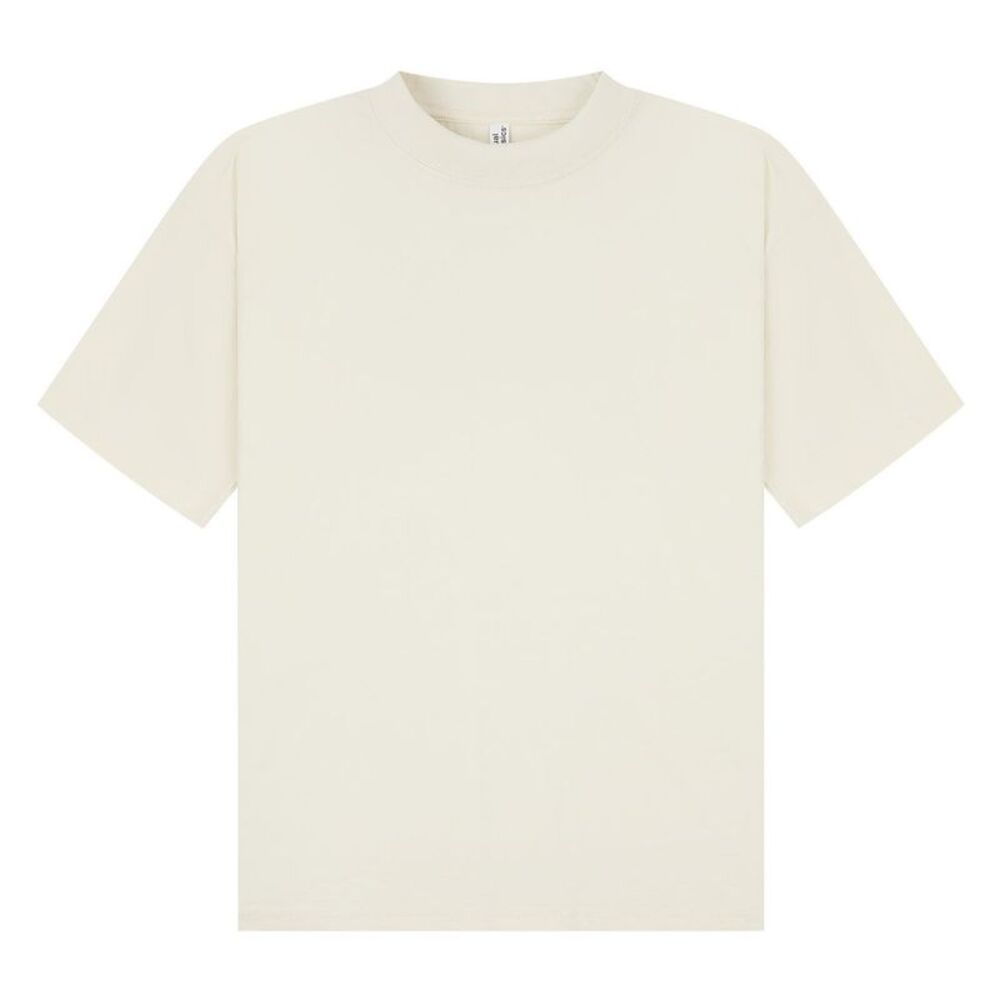 Casual Classics Unisex Adult Combed Ringspun Cotton Boxy Oversized T-Shirt / Ecr